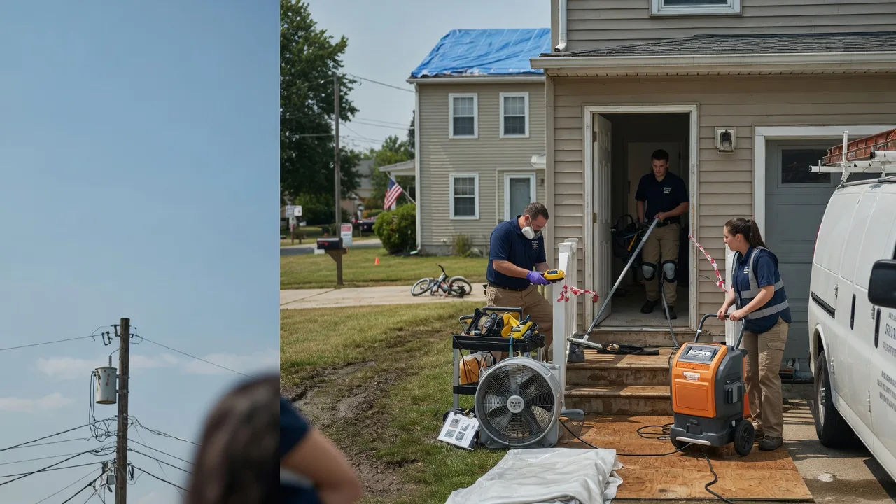 Water Damage Repair in Munroe Falls, OH near me